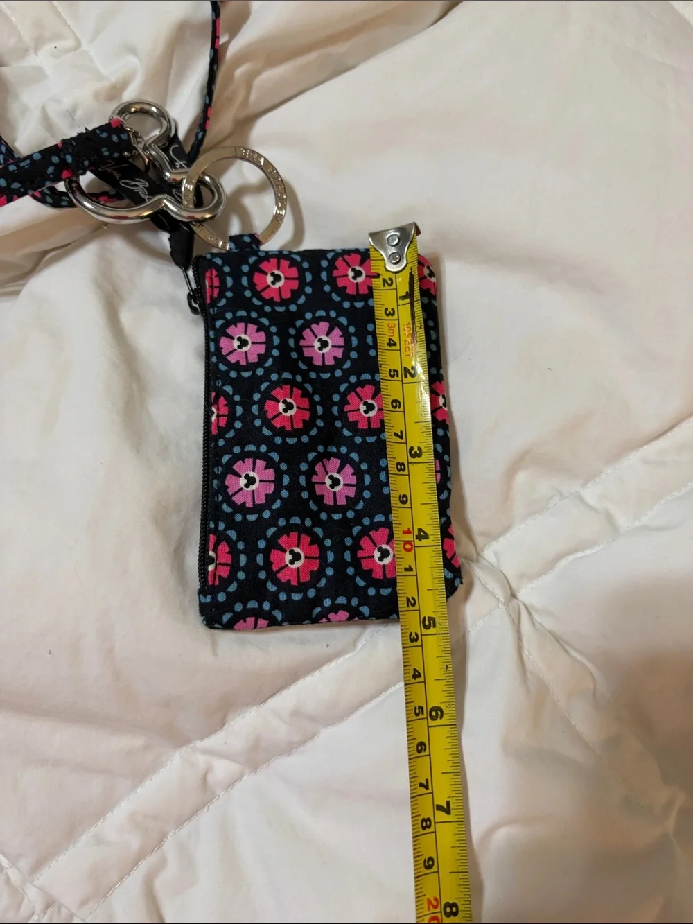 Nwot Vera Bradley Disney Mickey Floral ID Case & lanyard